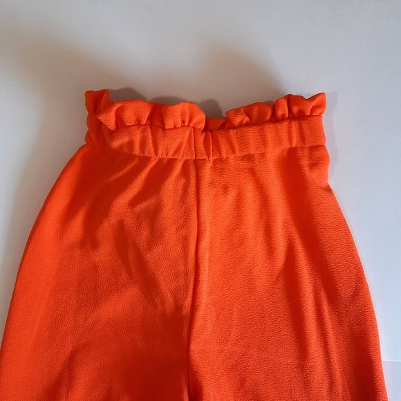 SHEIN: Orange Women's Pants/Trousers with Bow - Picture 4 of 4